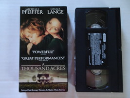 A Thousand Acres (VHS, 1998) Michelle Pfeiffer Jessica Lange VHS Tape - $6.00