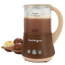 32 Oz Frother And Hot Chocolate Maker, Warm Or Cold Milk Foam, Includes Cocoa Bo - £43.25 GBP