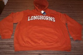 UNIVERSITY OF TEXAS LONGHORNS HOODED SWEATSHIRTMENS LARGE NEW w/ TAG NCAA - $904.10 MXN