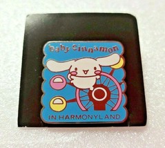 Cinnamoroll Baby Cinnamon Pin Badge In Harmonyland Sanrio Ver,4 Blue - $17.87