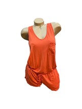 LAmade Picnic Romper Orange Medium NWT NEW REG $106 - $493.91 MXN