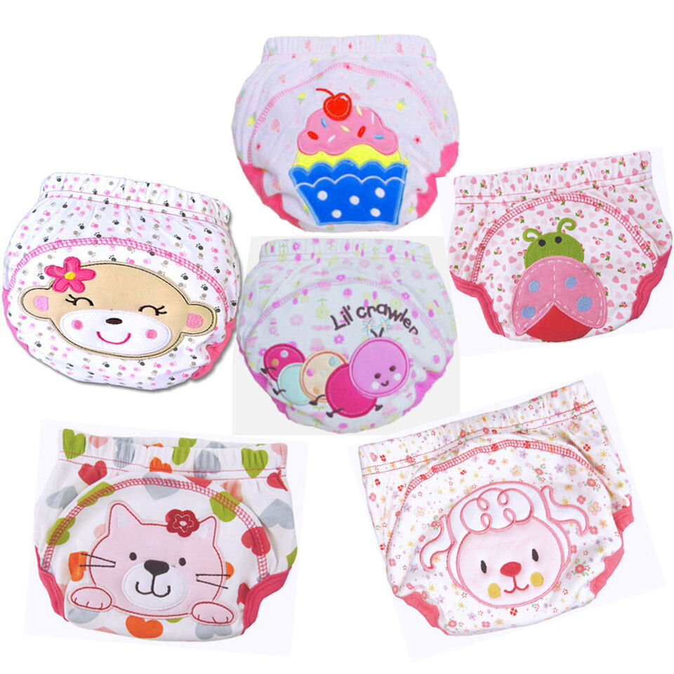 6 Pack Girls Potty Toilet Training Pants New Designs  - $26.74+