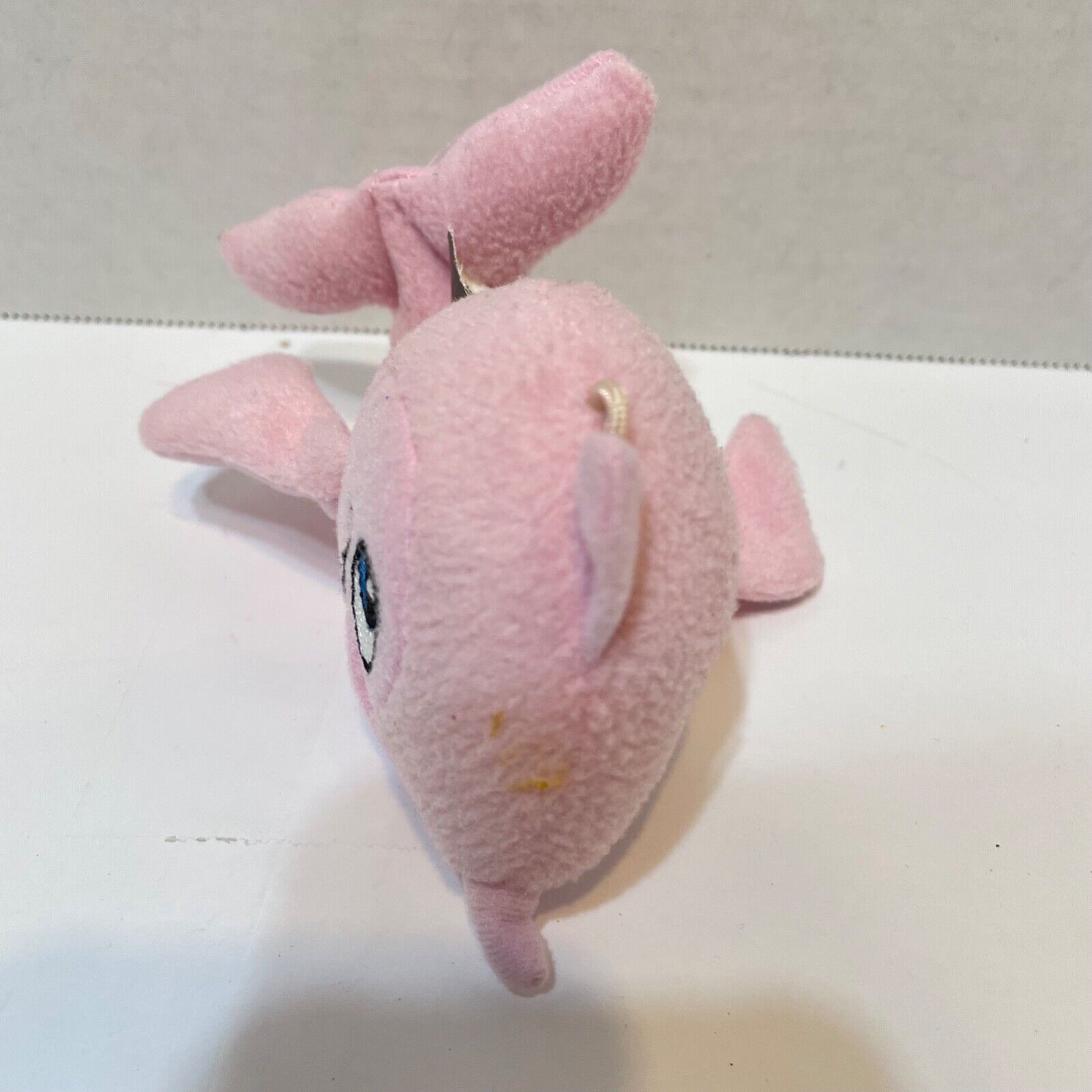 McDonalds 2005 Neopets Pink Plush Flotsam Fish Mini Stuffed Animal 5