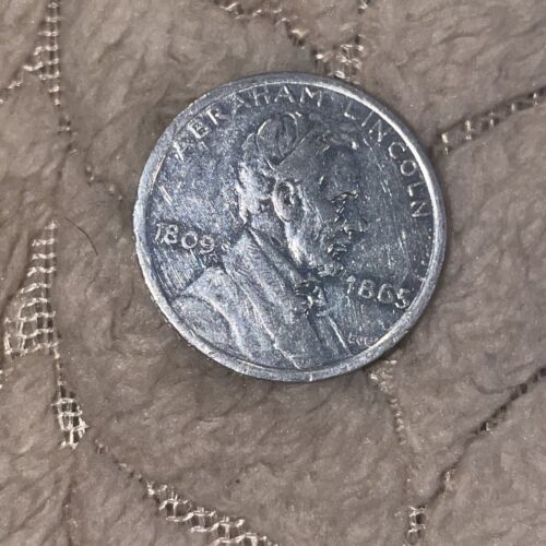 Primary image for Abraham Lincoln 1809 - 1865 Charms Candy Token / Civil War President Coin / A100