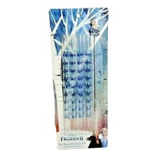 Disney Frozen II Queen of Snow and Ice Reusable Straws Cleaning Brush 9-Piece - £8.13 GBP