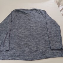 Lee Men's Gray Cotton Blend Henley Shirt Long Sleeve Size 2XL Measured Chest 50" image 10