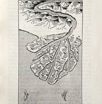 1932 Nile River Delta Africa Interpretive Map Print Van Loon Geography Art - $38.79 CAD