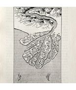 1932 Nile River Delta Africa Interpretive Map Print Van Loon Geography Art - $503.54 MXN