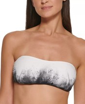 CALVIN KLEIN Bikini Swim Top Bandeau Bra Soft White / Black Size Large $78 - NWT - £14.42 GBP