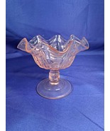 Dugan Afterglow Pink Depression Glass in Coin Spot Pattern - £22.05 GBP
