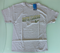 Champion NCAA South Florida Bulls Mens Short Sleeve T-Shirt Sz L Gray NWT - £9.35 GBP