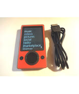 MICROSOFT  ZUNE  CUStOM  RED/BLACK  80GB. DRIVE...NEW BATTERY... - $199.99