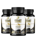 3 Pack Himalayan Premium Pure Shilajit Improves Vigor Vitality 360 Caps - $1,200.30 MXN