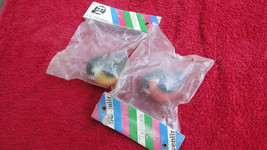 2 Vintage Soviet  USSR Rubber Birds Toys NOS - £14.65 GBP