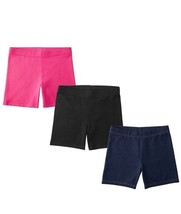 Three (3) Member&#39;s Mark ~ Cartwheel Shorts ~ Pink/Black/Denim ~ Girl&#39;s S... - €17,12 EUR
