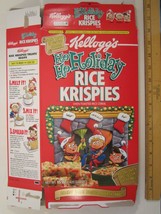 1995 Mt Cereal Box Kellogg&#39;s Rice Krispies Ho Ho Holiday Christmas [Y156f1] - $20.16