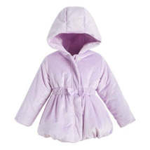 First Impressions Baby Girls Velvet Bubble Coat, Various Colors - £27.91 GBP