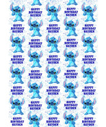 Disney Stitch Personalised Gift Wrap - Lilo and Stitch Wrapping Paper - ... - £3.83 GBP