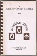 Boy Scouts 2nd Lakeshore Scouting Book Of Recipes Ontario 43 pps - £3.94 GBP