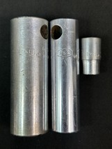 2 Vintage P&amp;C 1/2&quot; Drive 12pt Deep Sockets 13/16&quot; (6226) &amp; 5/8&quot; (6120) &amp;... - $9.90