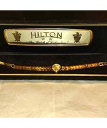 From the 50s beautiful 17 Jewel gold Hilton watch Swiss movement, works ... - $206.91