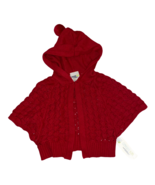 Little Red Riding Hood Cardigan Sweater Sz 4T Girls NWT - $545.14 MXN