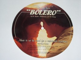 Bolero London Philharmonic 101 Strings Cardboard Record Vintage 1980 - £19.65 GBP