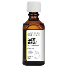 NEW Aura Cacia Sweet Orange Essential Oil 2 Fl Oz Pack of 1 - £11.31 GBP