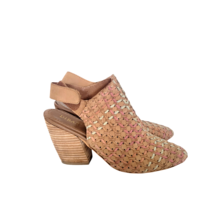 Diba True Day Is Long Slingback Sandal Mules Open Back Booties Tan 6.5M - £32.45 GBP