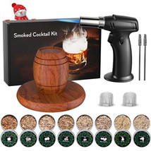 Cocktail Smoker Kit with Torch – 8 Flavors Wood Chips – Bourbon, Old Fas... - $121.49