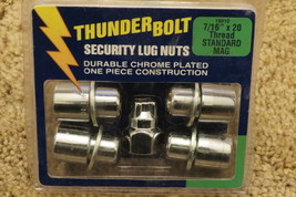 Thunder Bolt Security Lug Nuts 7/16&quot; x 20 Thread Standard Mag 19910 - £10.25 GBP