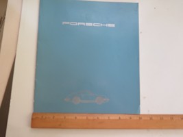 Vintage PORSCHE 911 CARRERA Dealership Sales Brochure 1984 Catalog 36 Pages - $28.49