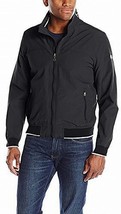 Tommy Hilfiger Men&#39;s Yachting Bomber Jacket 156AN355 Black Small - $159.99