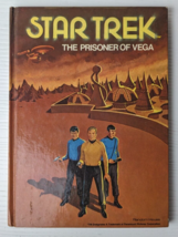 Vintage 1977 Star Trek - The Prisoner of Vega Hard Cover Book - $9.89