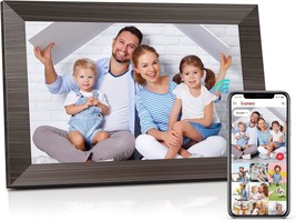 10.1 Inch Digital Picture Frame Smart WiFi Digital Photo Frame with IPS Touch Sc - £129.78 GBP