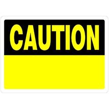 HILLMAN 842066 Caution Blank Sign (10&quot; x 14&quot;), 6 Pack, Yellow - $29.99 CAD