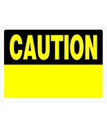 HILLMAN 842066 Caution Blank Sign (10&quot; x 14&quot;), 6 Pack, Yellow - $392.37 MXN