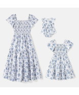 EVA Smocked Dress, Floral Mommy and Me Dresses, Mommy and Me outfits, Ph... - £30.49 GBP+