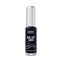 KISS NY PRECISION BRUSH NAIL ART LINER FOR FINE DETAILING #NAL03 BLACK - $48.62 MXN