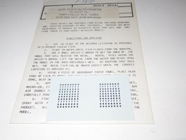 NEW HO SCALE- MIXED NUMBERS DECAL SET -#F38H- - NEW- H1 - $1.85