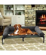 Cooling Elevated Dog Bed with Bolster Waterproof, Indoor/Outdoor, Multip... - $219.42 CAD+