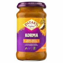 4 Jars of Patak&#39;s Korma Spice Paste 284ml Each- From Canada -Free Shipping - £35.16 GBP