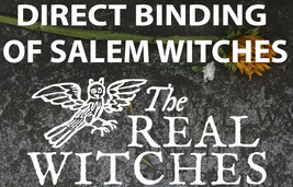 Haunted Salem Witches Bravery &amp; Powers Direct Binding Work Magick - £109.90 GBP