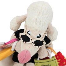 Amscan Shopaholic Poodle Plush Beanbag Stuffed Animal Party Pals Dangle ... - £9.49 GBP