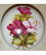 Cabinet Knobs Fucia Flower Marroon Fuscia - $97.26 MXN
