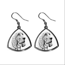 Redbone coonhound- NEW collection of earrings with images of purebred dogs - £8.83 GBP