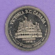 1977 Victoria British Columbia Trade Token or Trade Dollar Craigdarroch Lamppost - £3.89 GBP
