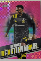 2022 Derrick Etienne Jr Topps MLS Chrome Pink X-Fractor #55 Columbus Crew - $2.92