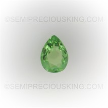Natural Tsavorite Pear Facet Cut 7X5mm Mint Green Color VS Clarity Green Garnet  - £121.77 GBP