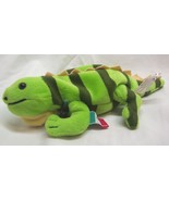 VINTAGE 1998 Coca-Cola COKE Mexico PACO GREEN IGUANA 9&quot; Bean Bag STUFFED... - $14.85